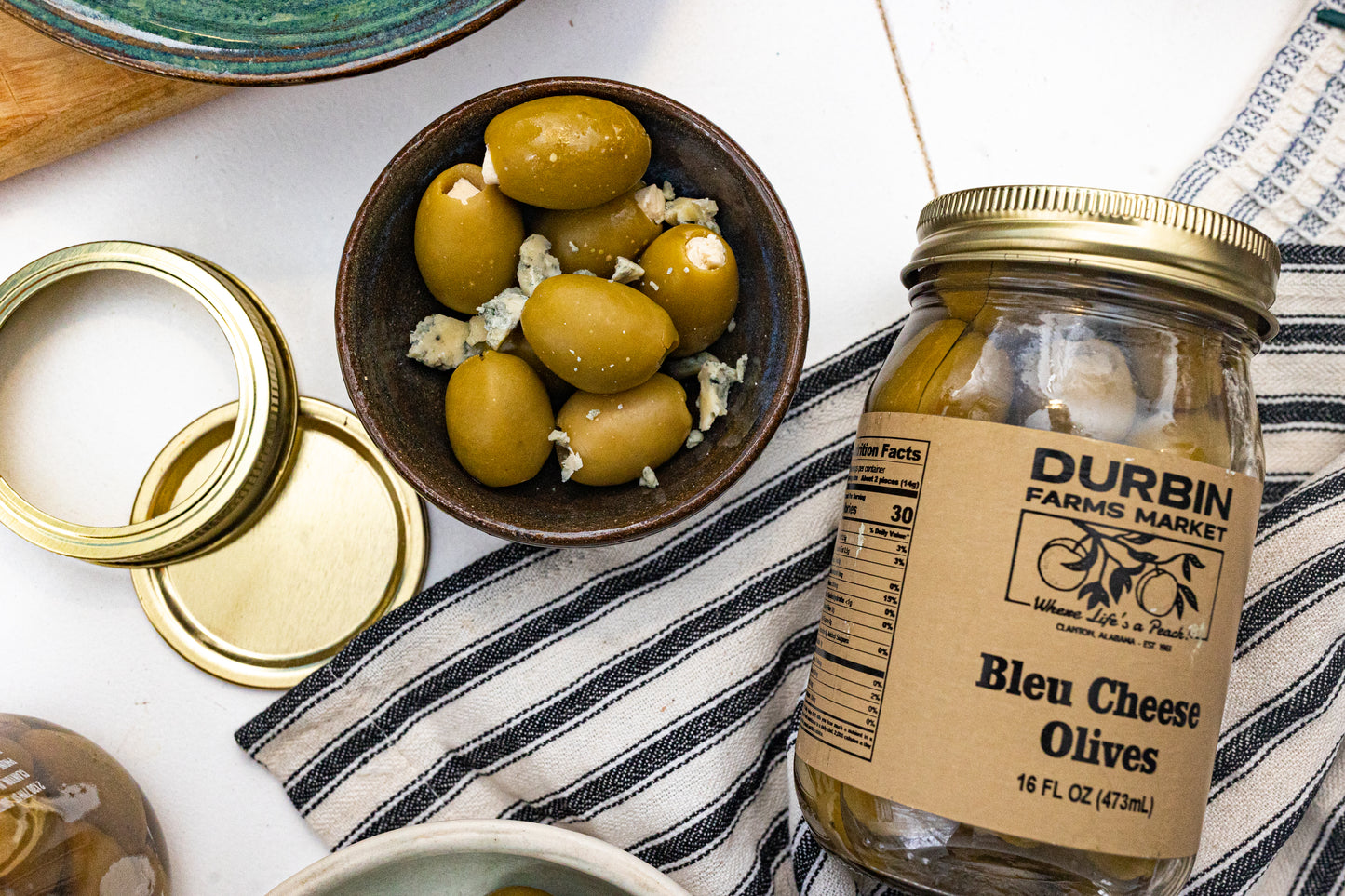 Bleu Cheese Stuffed Olives
