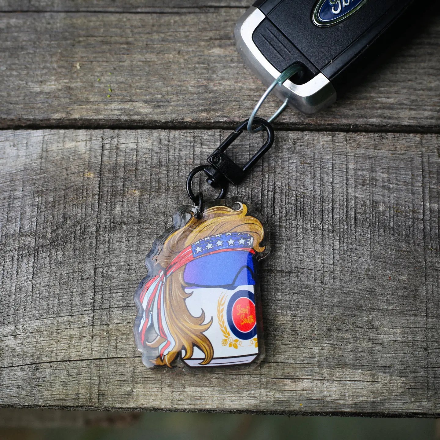 Mullet Lite Keychain