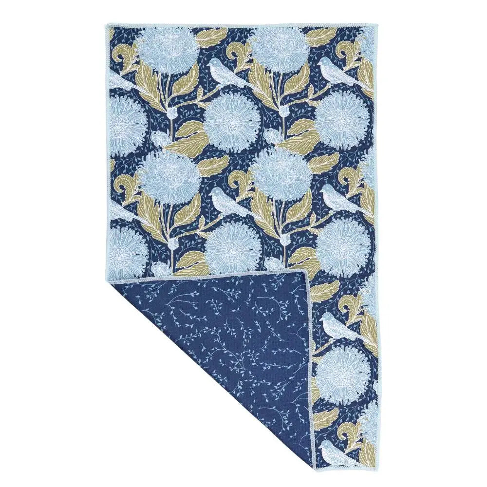 Chrysanthemum Bird Tea Towel