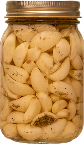 Really Dilly Pickled Garlic