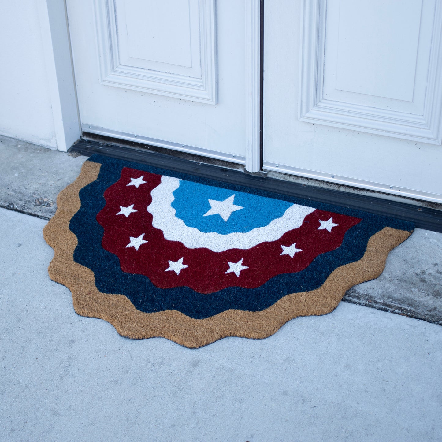 Star Bunting Doormat