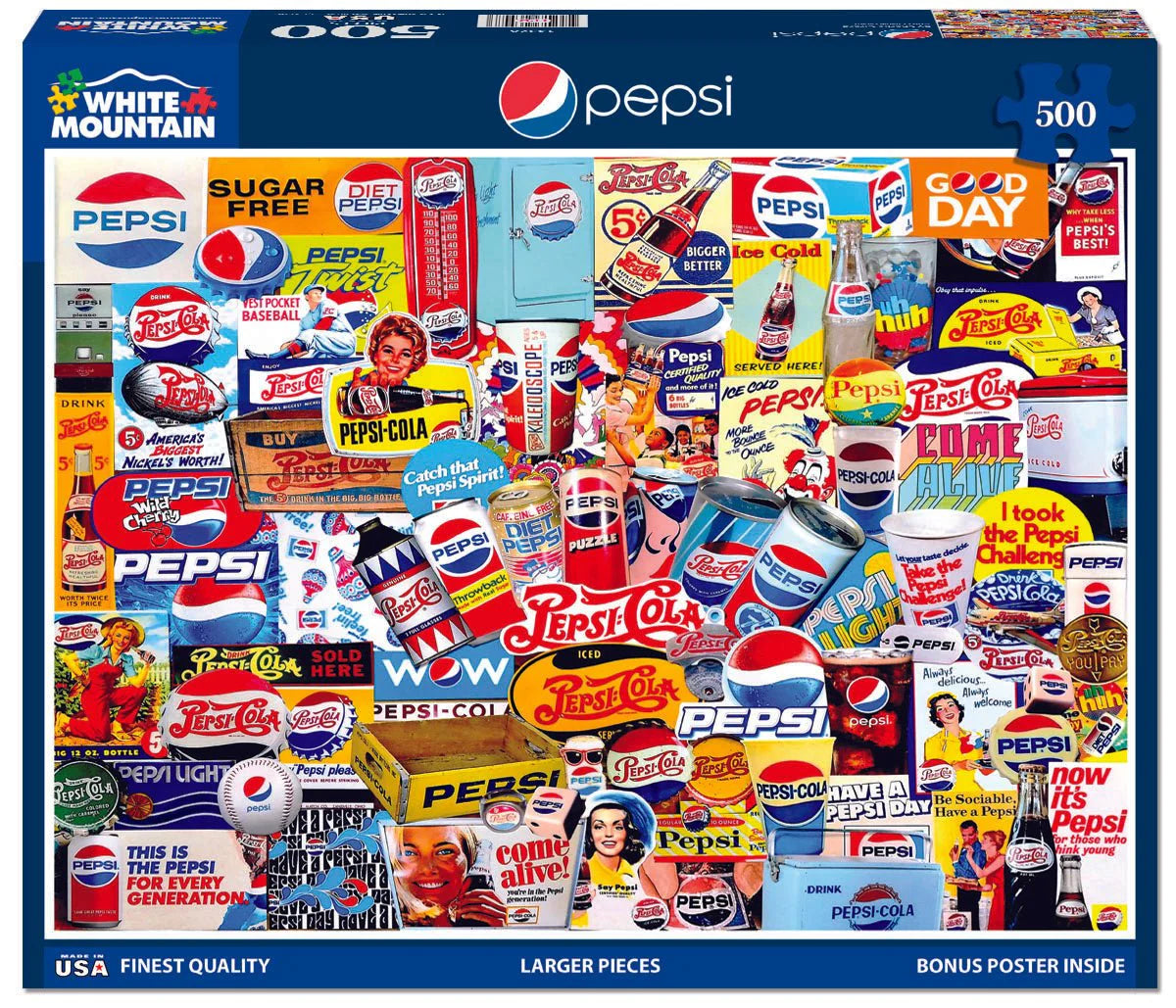 Pepsi 500 Piece Jigsaw Puzzle