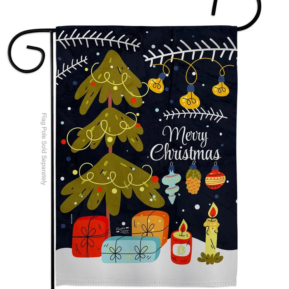 Christmas Vibes Garden Flag