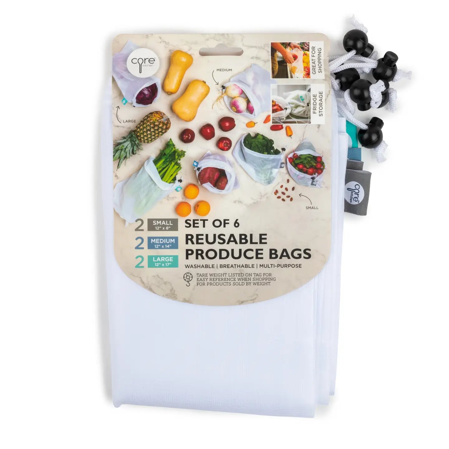 Reuasable Mesh Produce Bags