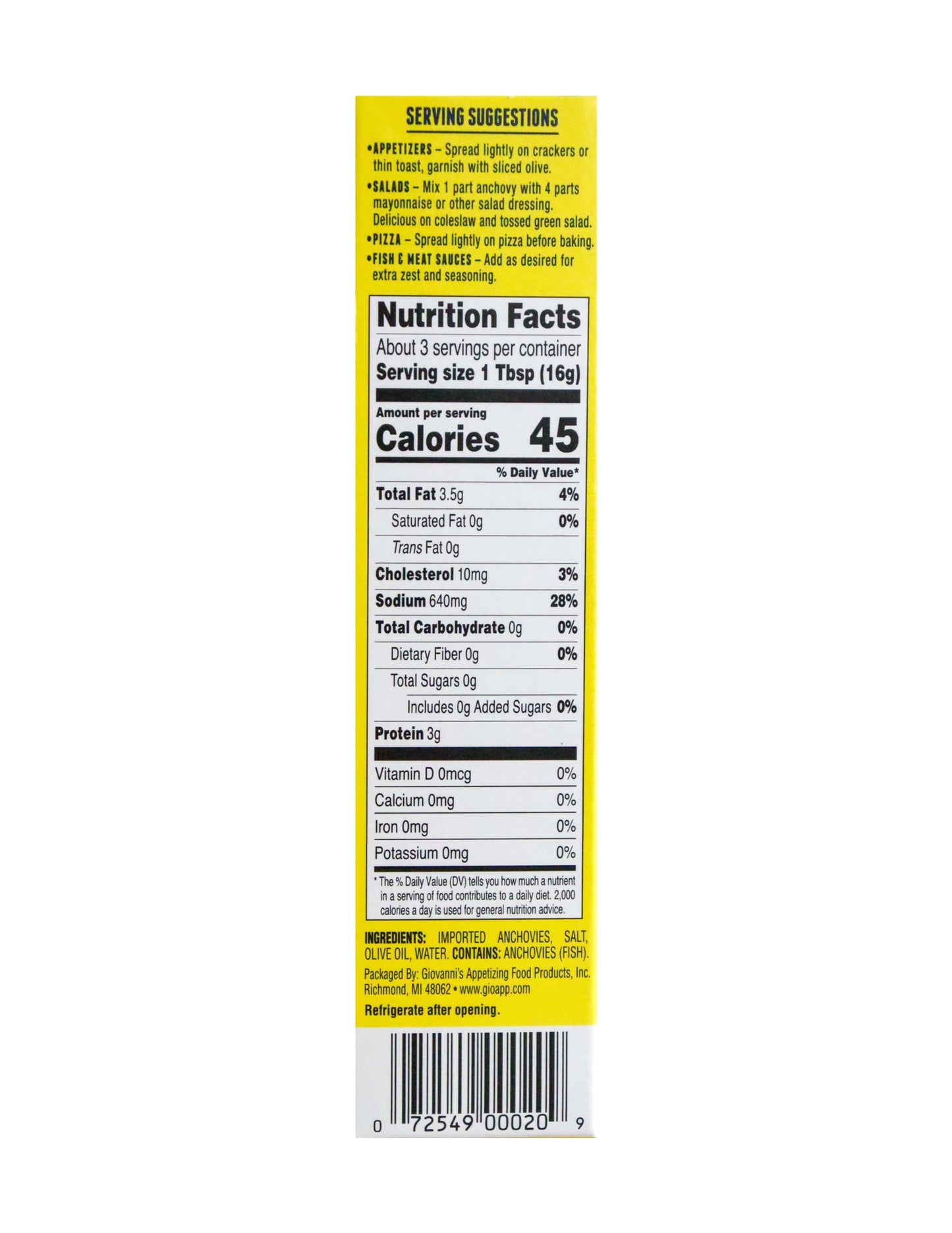 Anchovy Paste