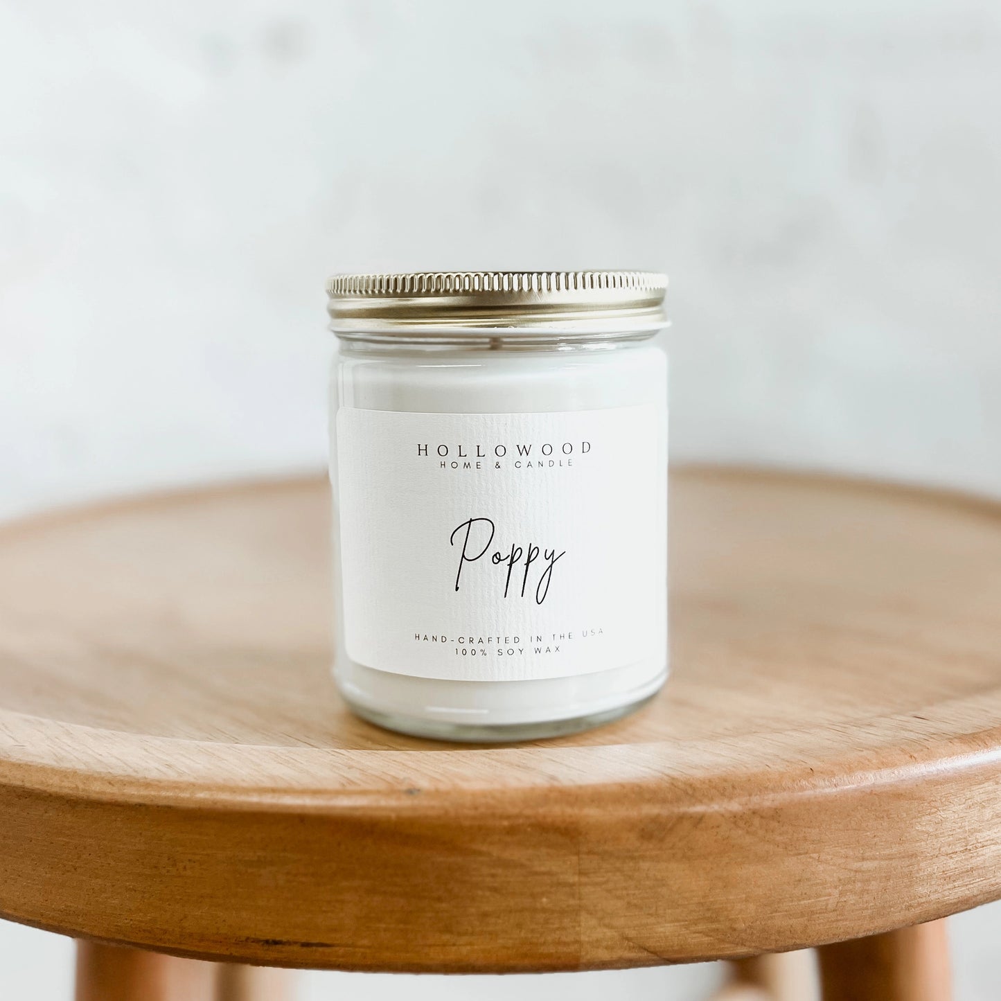 Poppy Candle