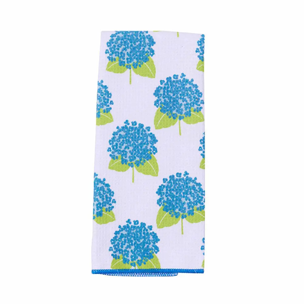 Blue Hydrangea Tea Towel