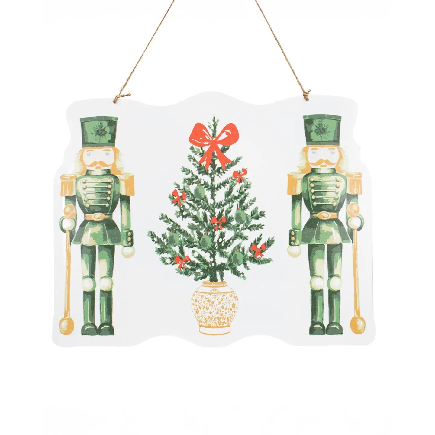 Watercolor Nutcracker Door Hanger