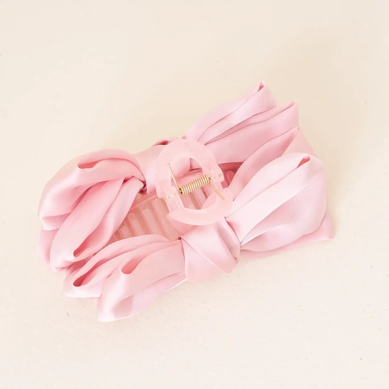 Bow Claw Clip | Blush