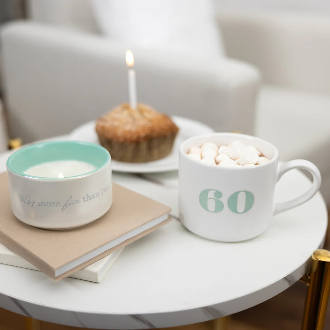 60 Stacking Mug & Candle Set