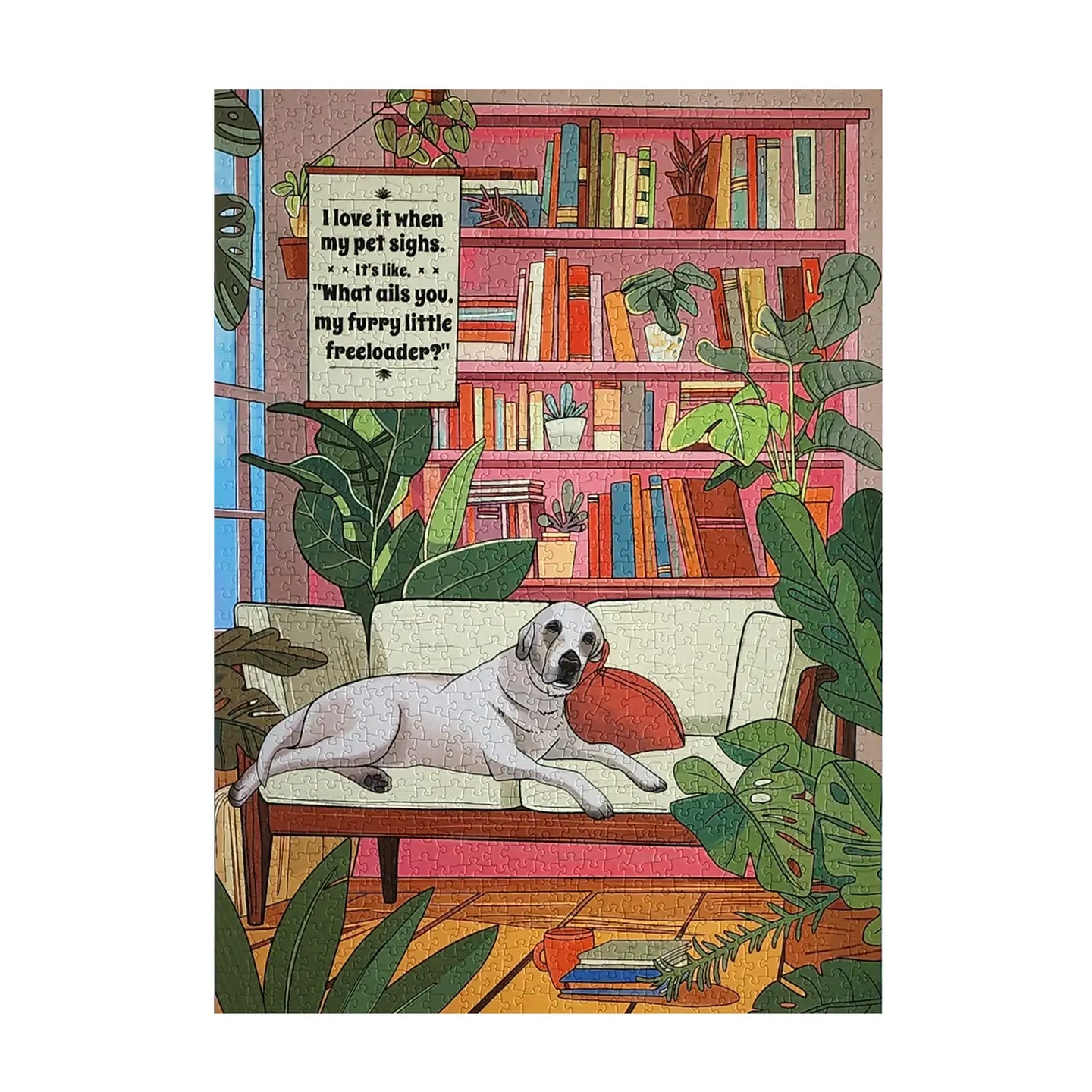 Love It When My Pet Sighs Puzzle