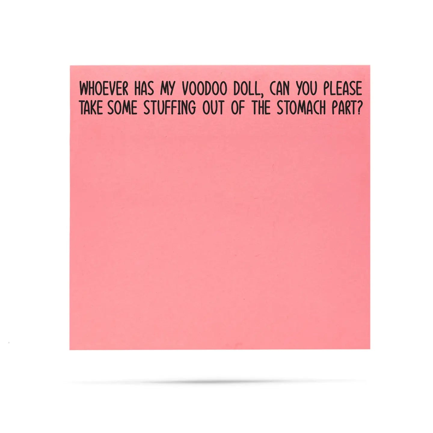 Whoever Has My Voodoo Doll Sticky Notes