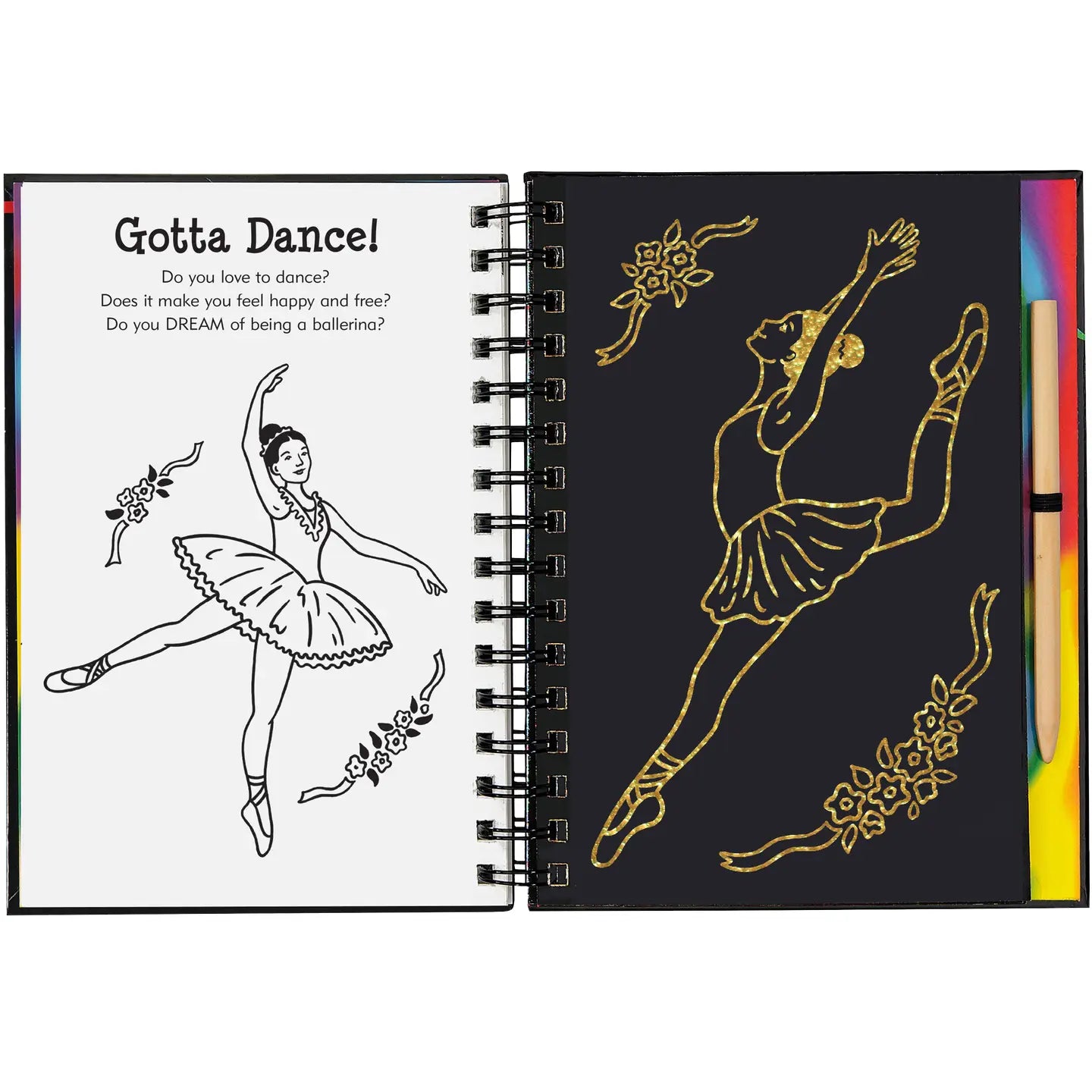 Ballet Scratch & Sketch