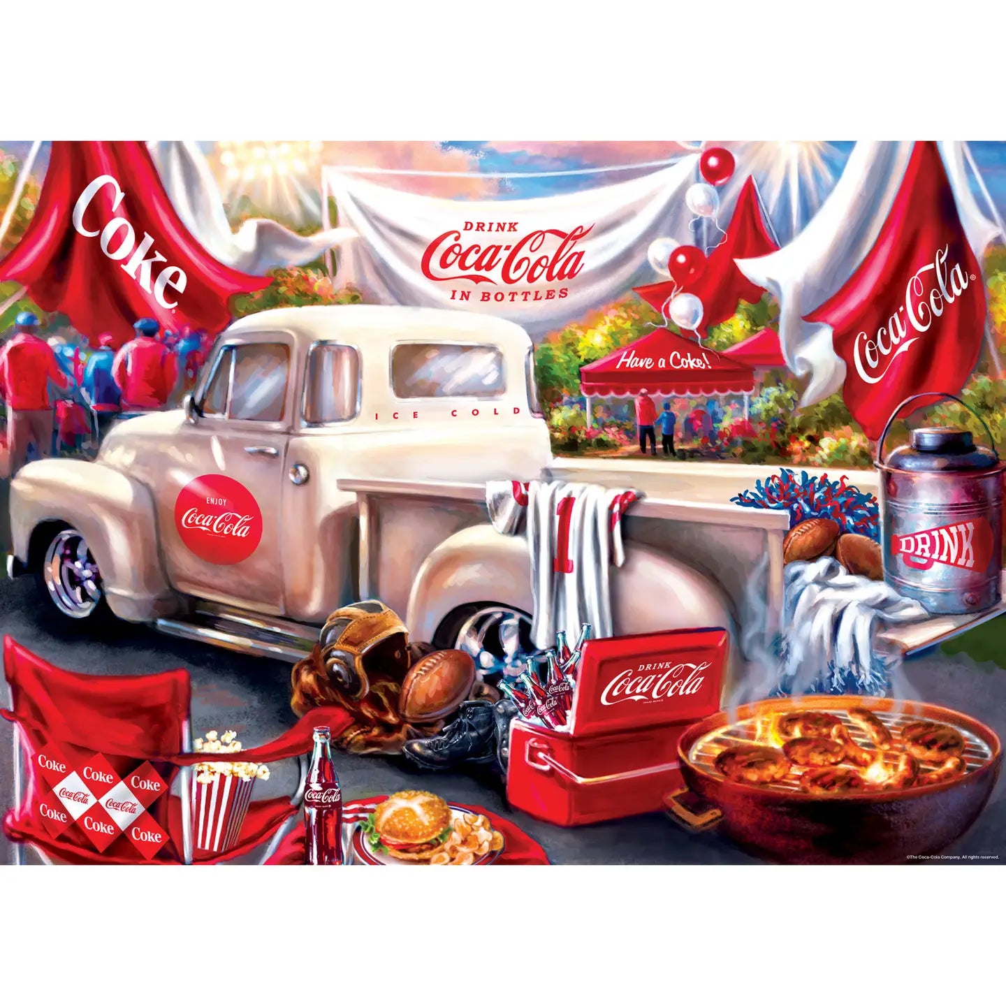 Coca Cola Tailgate Puzzle