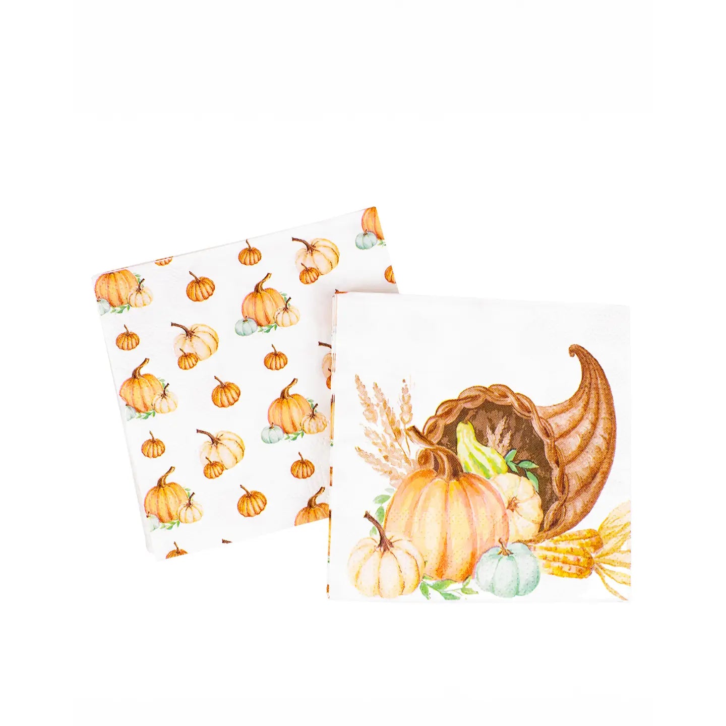 Cornucopia Cocktail Napkins