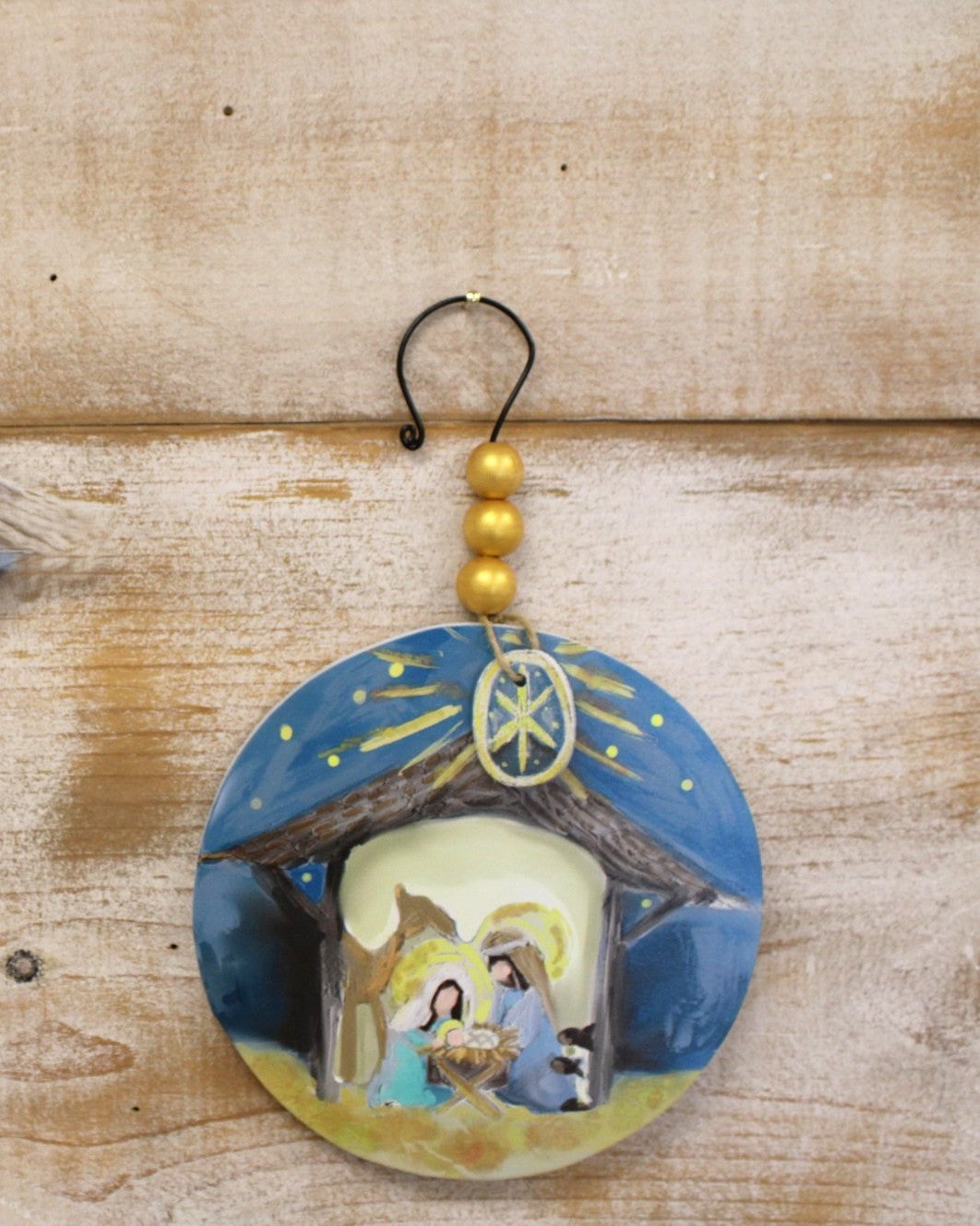 Night Sky Nativity Ornament