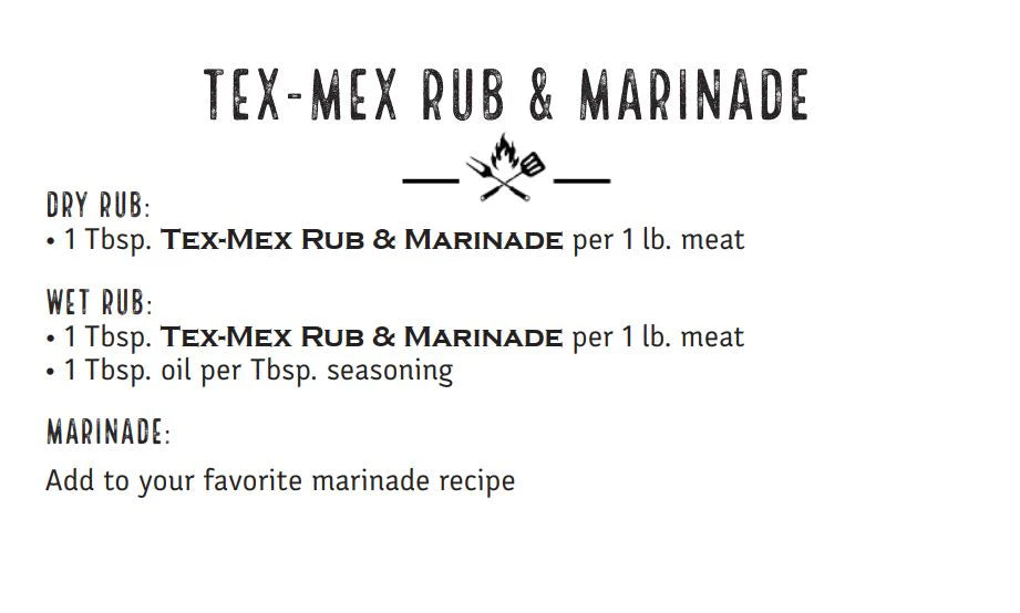Tex Mex Rub & Marinade