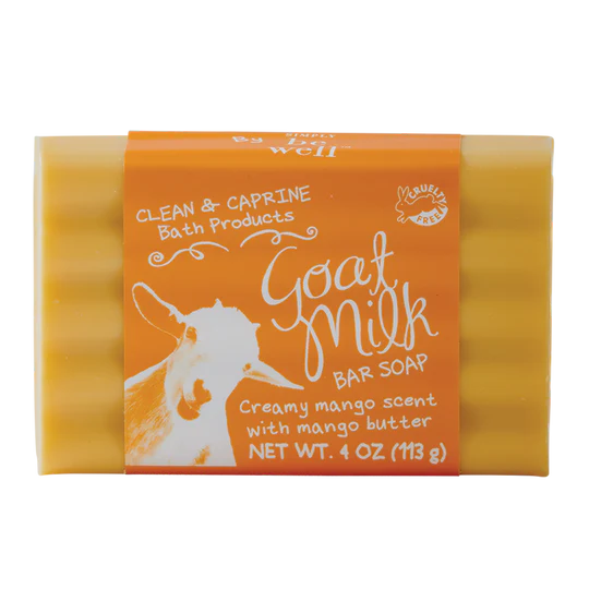 Creamy Mango Goat Milk Bar Soap