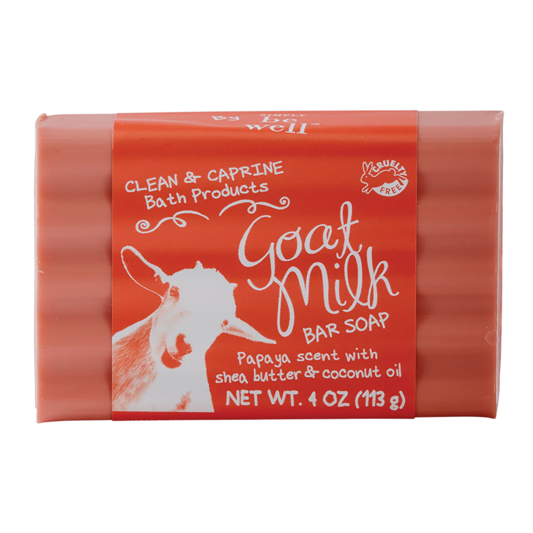 Papaya Goat Milk Bar Soap
