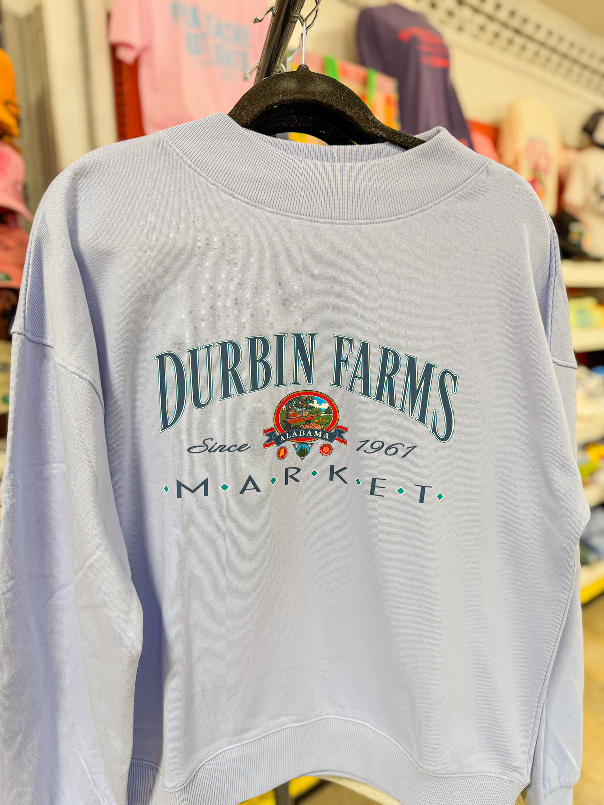 Peach Tree Sweatshirt- Charles River