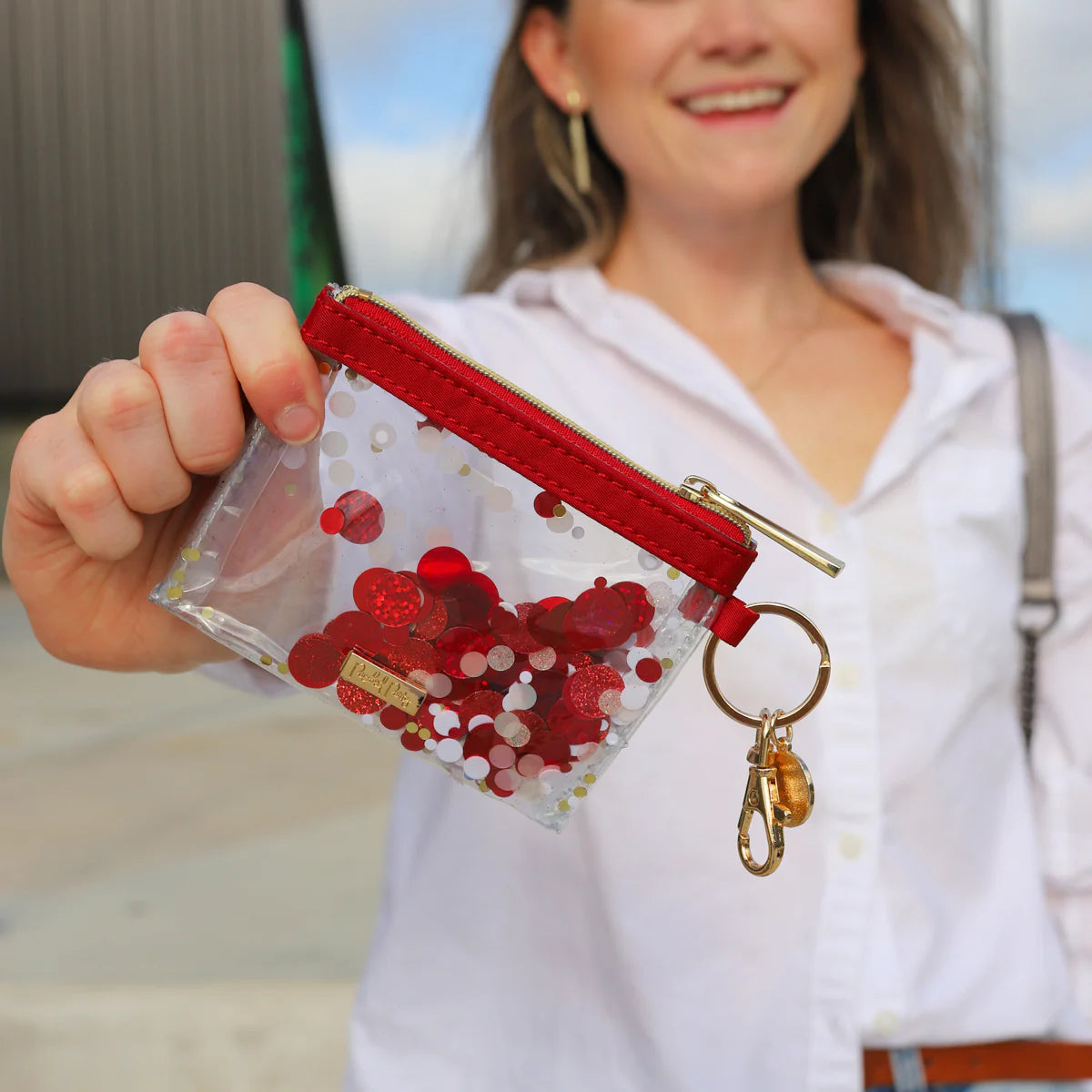Confetti Keychian Wallet