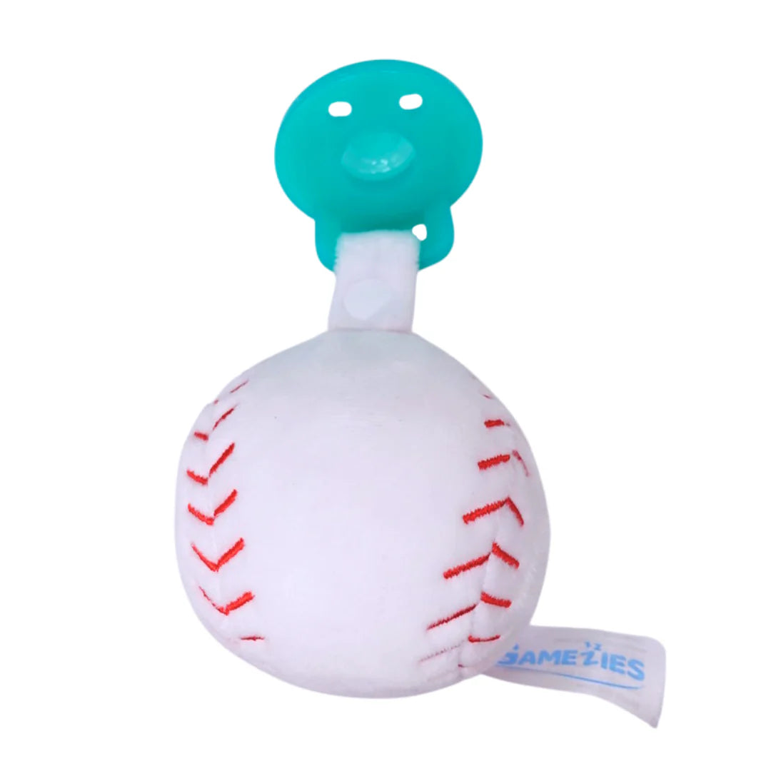 Baseball Paci Clip