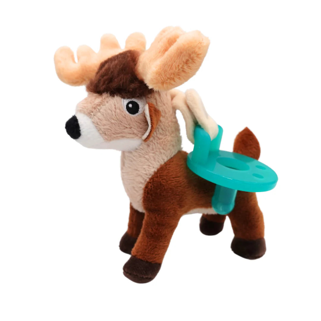 White Tail Paci Clip