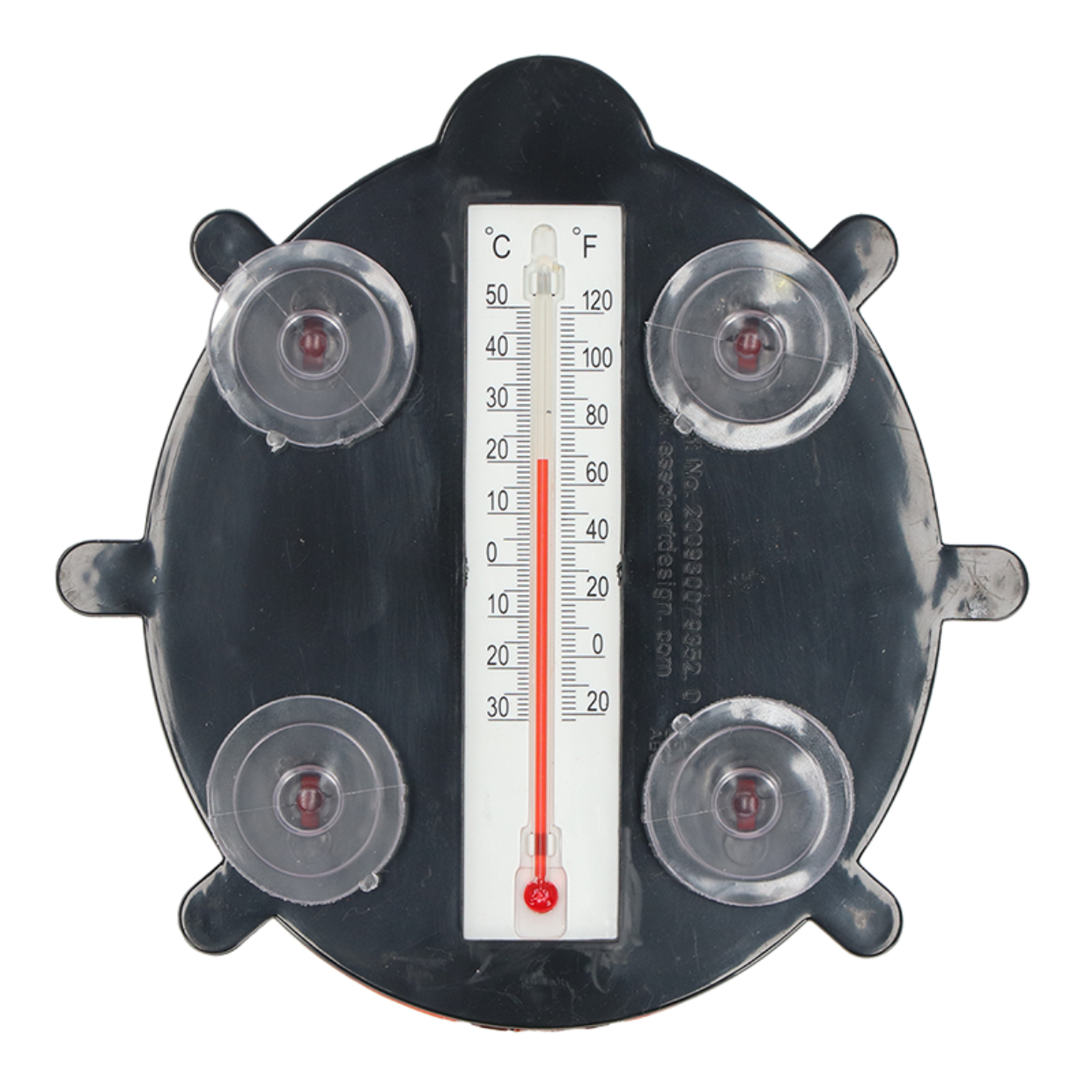 Ladybug Window Thermometer