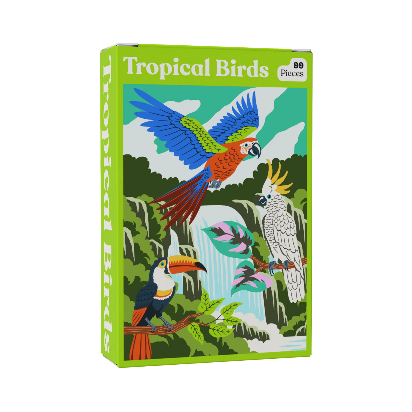 Tropical Birds | 99 Piece Jigsaw Puzzle Mini
