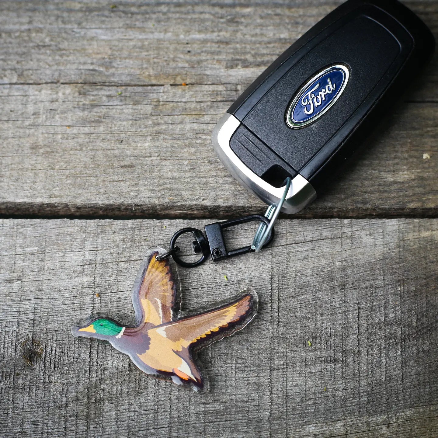 Mallard Keychain