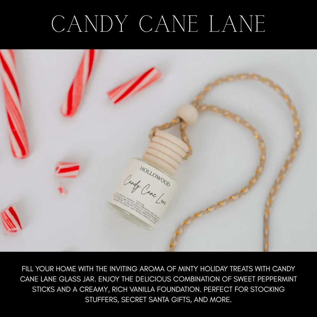 Candy Cane Lane Car Diffuser