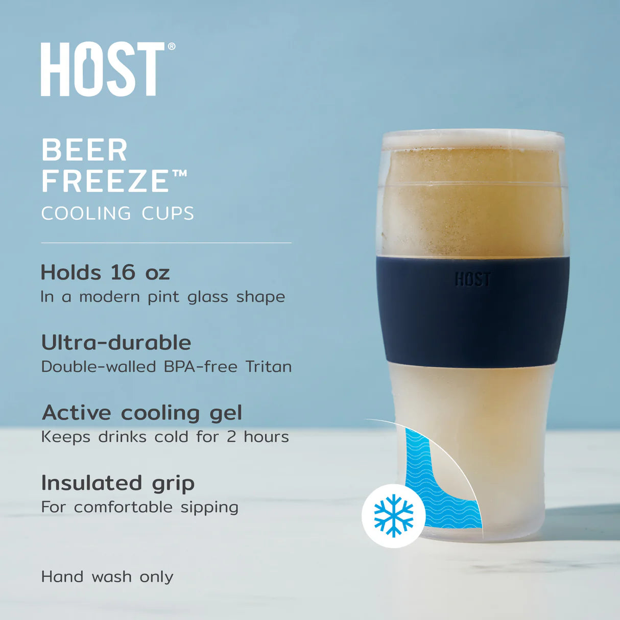 Beer FREEZE Cooling Cups