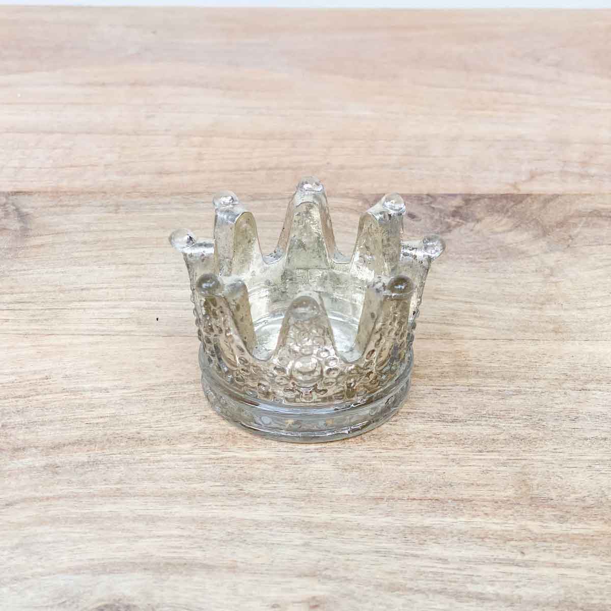 Silver Crown Votive