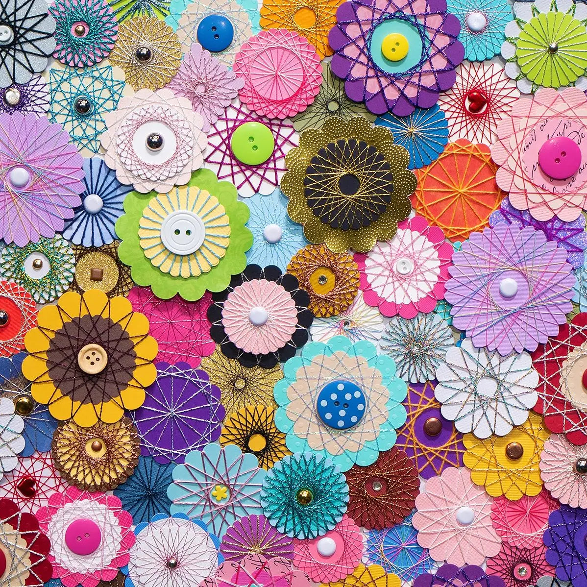 Bloomin Buttons Puzzle