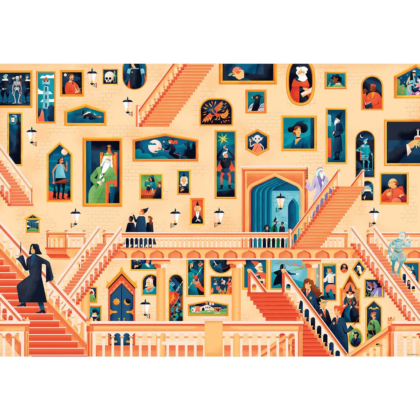 Exploring Hogwarts Puzzle & Book Set