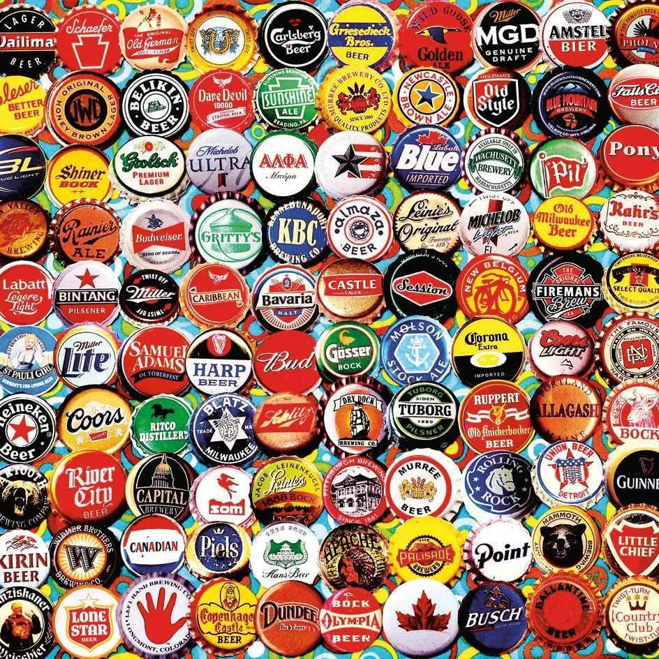 Beer Bottle Caps Puzzle