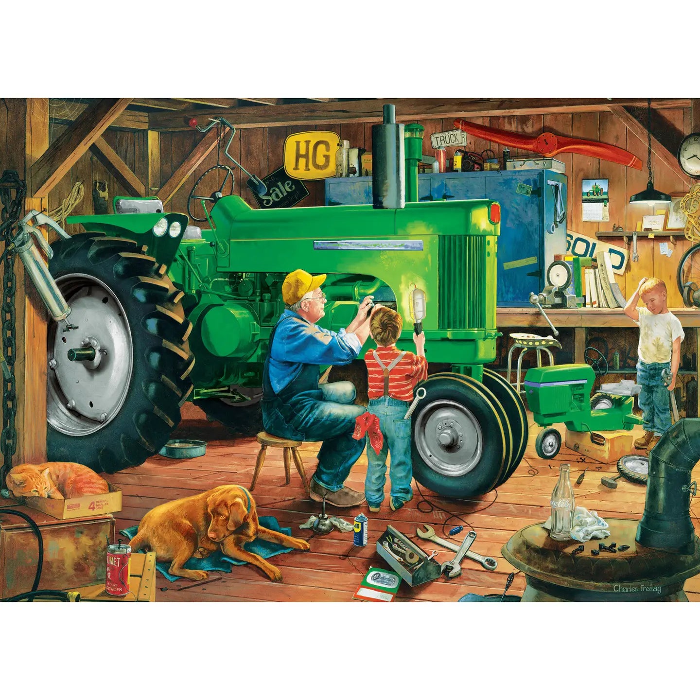 The Restoration Tractor Puzzle