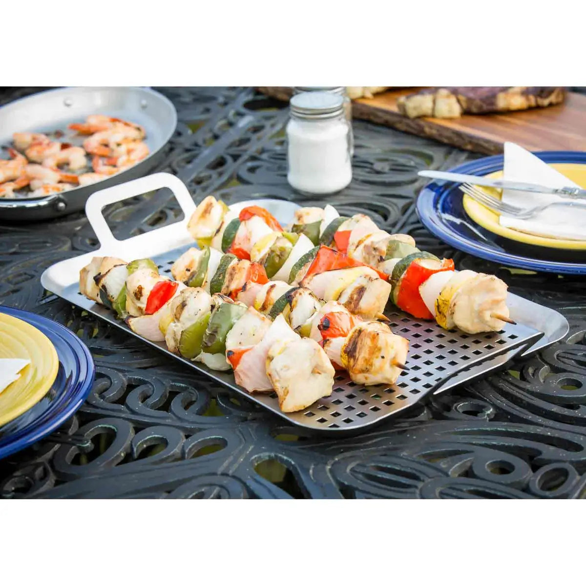 Large Grilling Tray with Handles