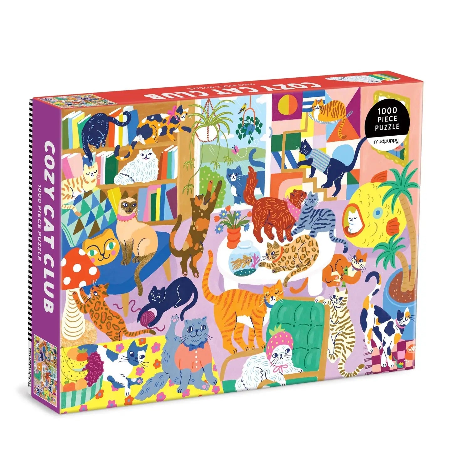 Cozy Cat Club Puzzle
