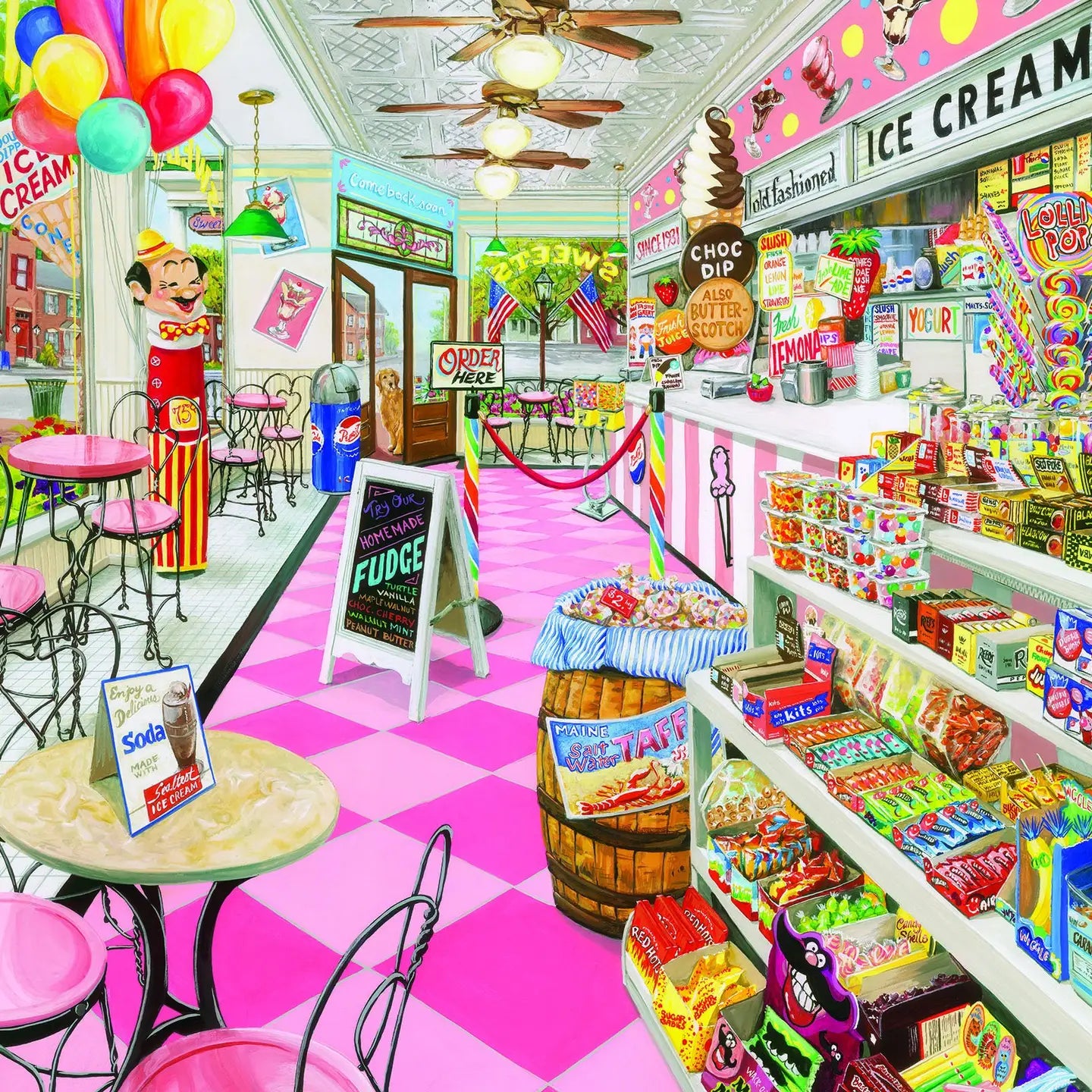 Ice Cream Parlor Puzzle