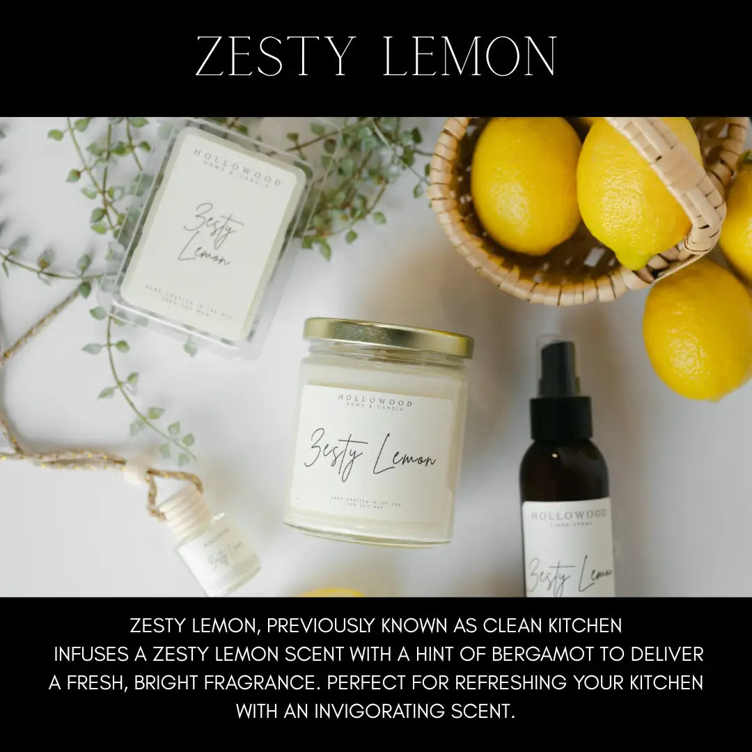 Zesty Lemon Linen Spray