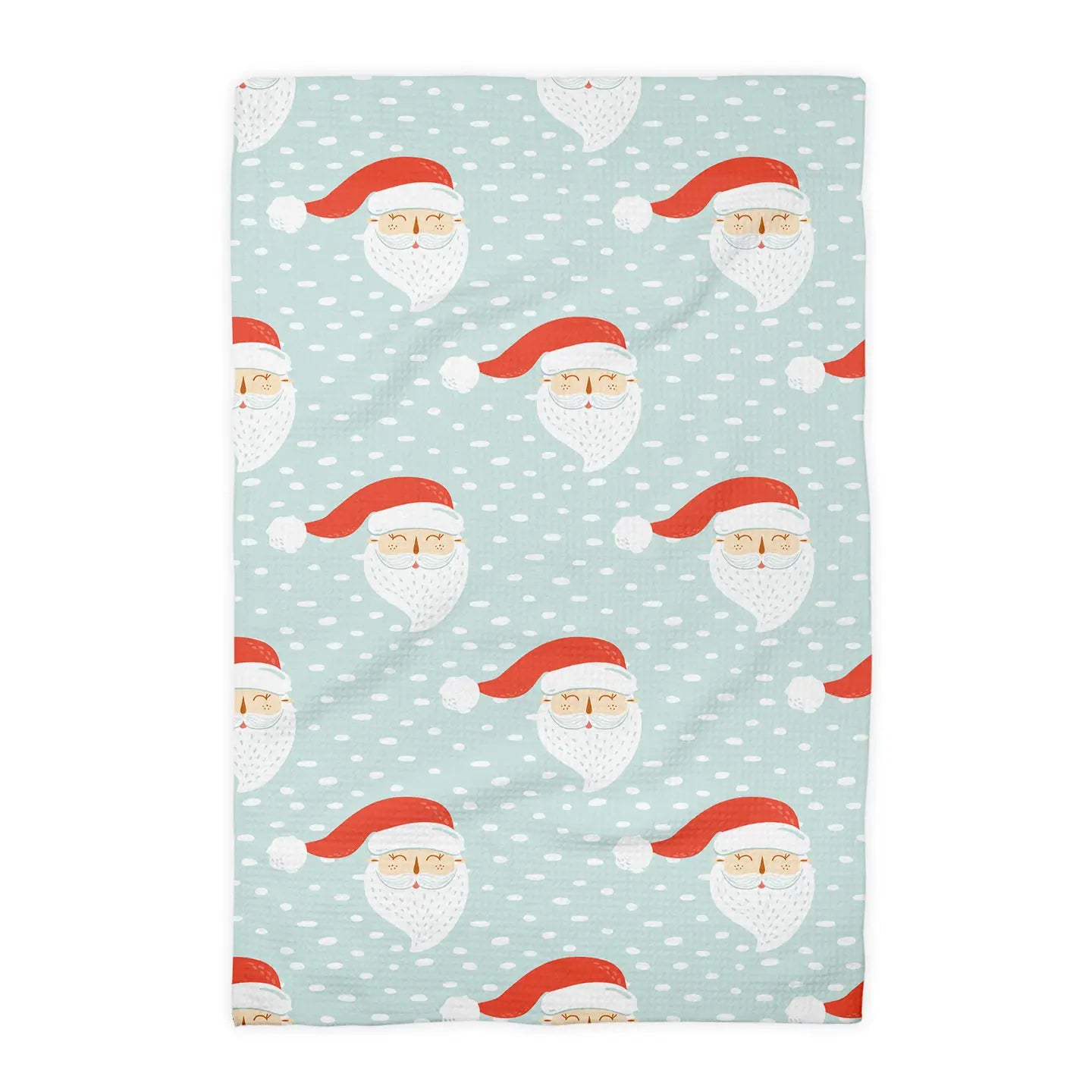 Blue Santa Kitchen Towel