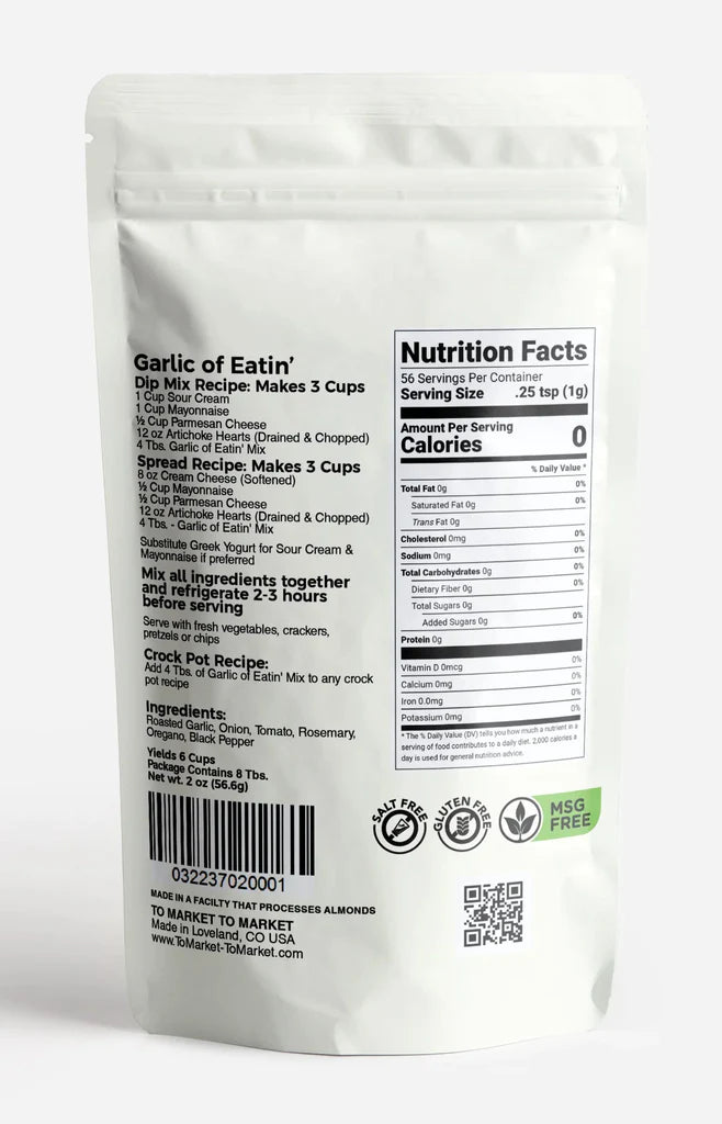 Garlic of Eatin Dip Mix