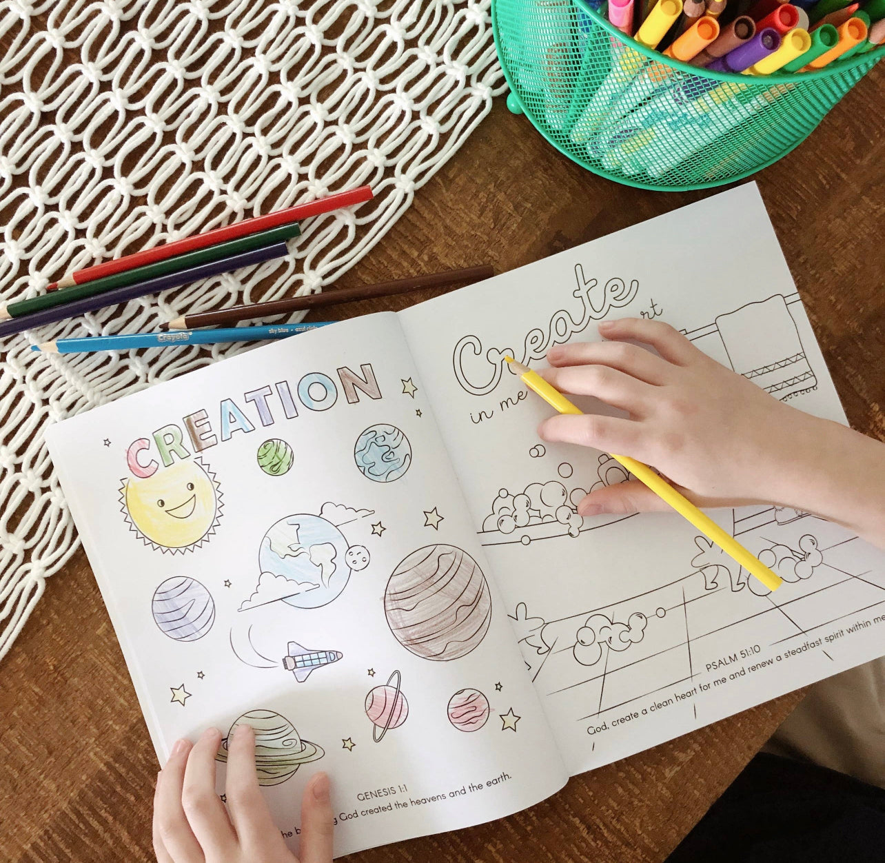 Colored with Grace - Kid's Coloring Book
