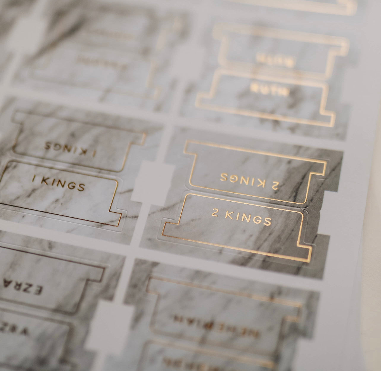 Marble Bible Tabs
