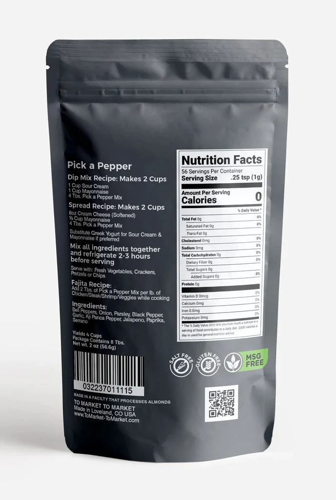 Pick a Pepper Dip Mix