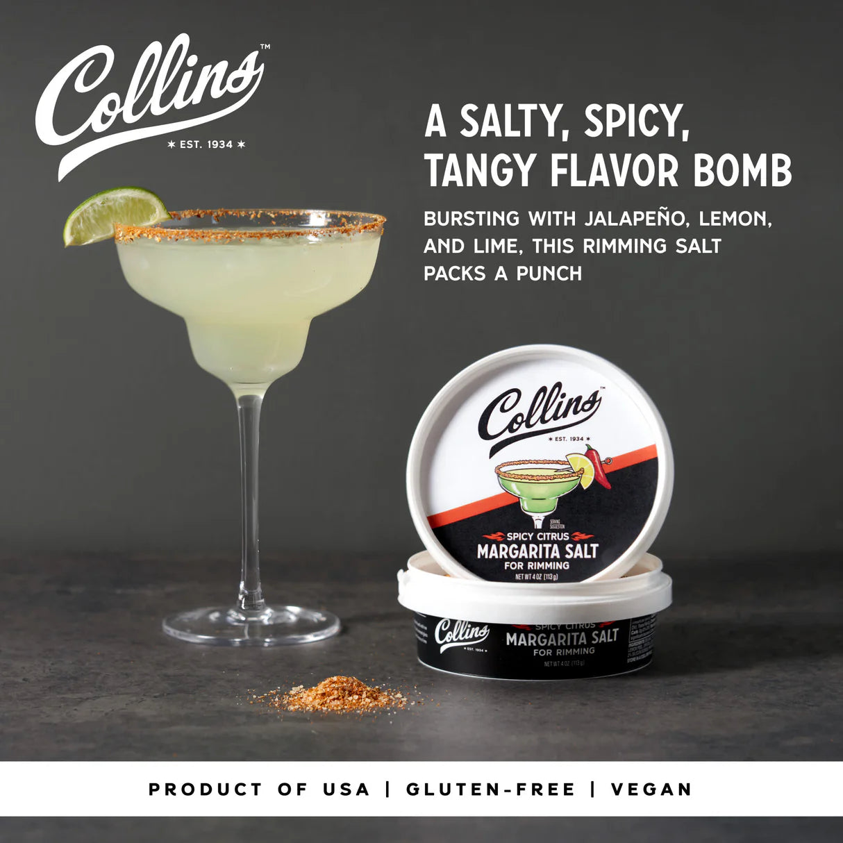 Spicy Citrus Margarita Salt 4oz