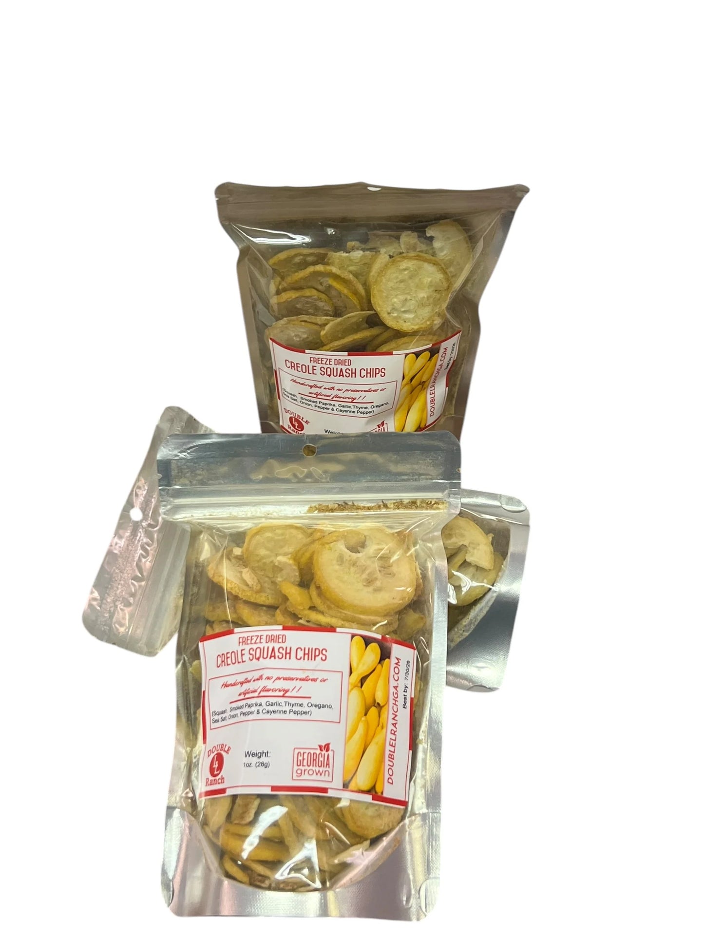 Freeze Dried Creole Squash Chips