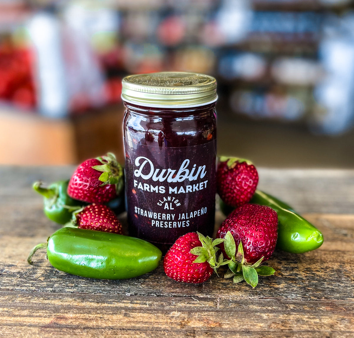 Strawberry Jalapeno Preserves Durbin Farms Market