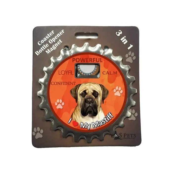 English Mastiff |  3 in 1 Magnetic Coaster